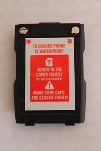 Original Sonim Xp1300 3300 5300 5560 Battery Cover Black Cover - Picture 1 of 1