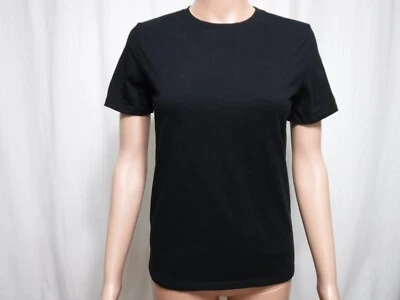 Cat & Jack Solid Black Basic Tee Shirt BOYS Size Large 12/14 Short Sleeve - Image 1 of 4