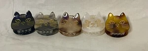 Set Of 5 Cat Hair Clips Kids Girls Fun Hair Accessories - Picture 1 of 4