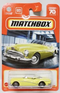 2023 MATCHBOX Q CASE 1953 BUICK SKYLARK CONVERTIBLE YELLOW 32/100 COMBINED SHIP - Picture 1 of 1