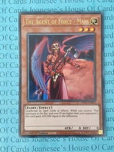 The Agent of Force - Mars GFP2-EN051 Ultra Rare Yu-Gi-Oh Card 1st Edition New - Picture 1 of 4