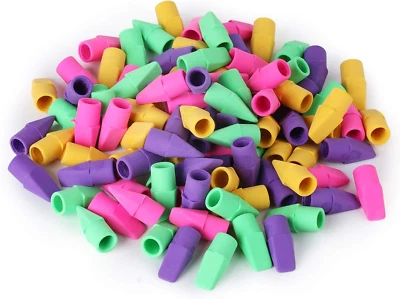 Erasers for Pencils, 120 Pack, Pencil Top Erasers, Eraser Caps, Kids, Cap Tops,  - Image 1 of 4