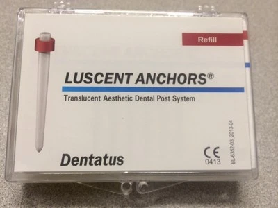 Dental Dentatus Luscent Anchors Post заправочный пакет, маленький 15 карат LUC-S15 - Изображение 1 из 3