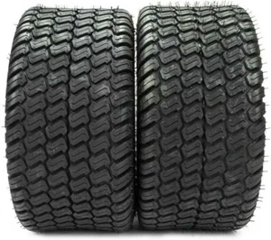 (2)TWO 20x12.00-10 4 Ply HEAVY DUTY Lawn Garden Turf Master Mower Tires 20x12-10 - Picture 1 of 1