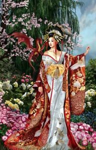Queen of Silk 1000 Pc Jigsaw Puzzle Nene Thomas Sunsout goddess fantasy exotic