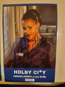 Verona Joseph Holby City Signed Cast Card Photo - Picture 1 of 1