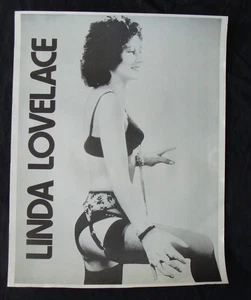 LINDA LOVELACE poster GARTERS & NYLONS poster originale prodotto in commercio - Foto 1 di 6