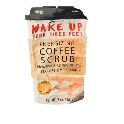 Onyx Professional Wake-up Tired Feet Energizing Coffee Scrub 2 oz Nourish Renew - Image 1 of 2