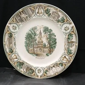 Placa Conmemorativa Salón de la Independencia de Filadelfia - Imperial Salem China Co EE. UU. - Imagen 1 de 8
