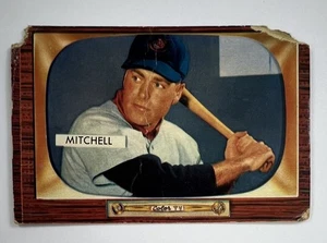 Bowman Baseball 1955 #314 Dale Mitchell LB25-02 - Foto 1 di 2