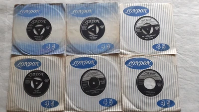 RICKY NELSON     JOB LOT 10 x VINYL 7" SINGLE RECORDS     **FREE UK P&P** Foto 1 de 2