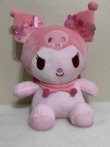 Sanrio Figur Kuromi Sakura Kirschblüte Plüsch Japan 2022 Original Neu mit Etikett - Bild 1 von 12