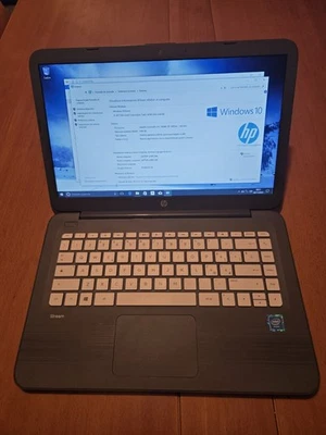 NOTEBOOK HP STREAM 14-AX014NL N3060 4gb RAM - 32gb eMMC - WEBCAM WIFI - Immagine 1 di 3