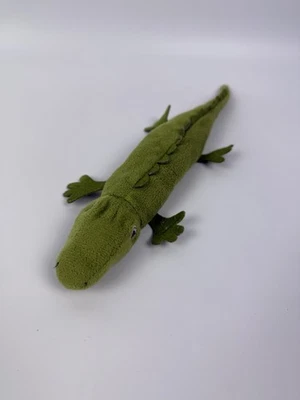 Krokodil Stofftier Kuscheltier 30cm Grün Plüschtier Spielzeug Tierfigur - Bild 1 von 4
