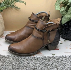 Pikolinos Para Mujer Talla 40 (9.5/10) Botas de Cuero Informales Vestido Trabajo Baile - Imagen 1 de 9