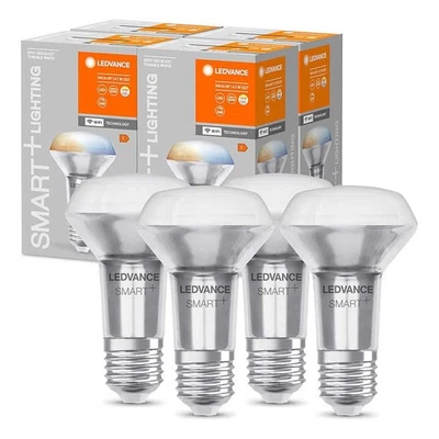 4 x LED Smart+ Reflektor R63 4,7W = 60W E27 matt 345lm TW 2700K-6500K App WiFi - Bild 1 von 4