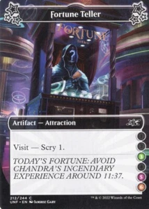 FORTUNE TELLER (3-5-6) 212/244 UNFINITY MTG MAGIC NM (yourdeckbuilder) - Picture 1 of 1