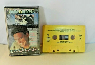 Jimmy Buffett "Off To See The Lizard" Cassette Tape 1989 MCA Records - Image 1 of 2