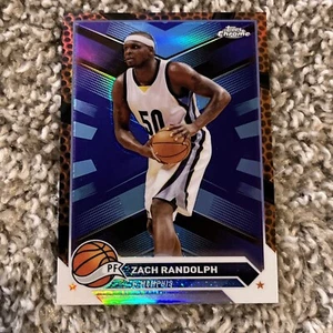 2023-24 Topps Chrome Orange Basketball Refractors #118 Zach Randolph - Picture 1 of 2