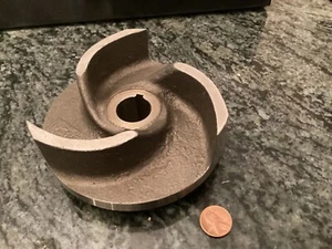 Impulsor de bomba 80 monel 4,75 x 0,87 llave ardox corp 131-00-325 militar - Imagen 1 de 7