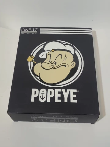 Authentic MEZCO ONE:12 POPEYE ACTION FIGURE IN PACKAGE, US Seller Cover