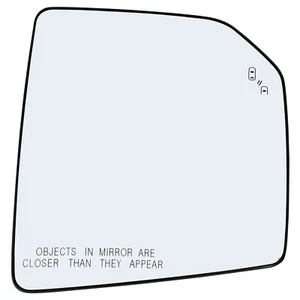 Passenger Side Mirror Glass Assembly For 2015-2020 Ford F-150 Heated Blind Spot - Picture 1 of 5