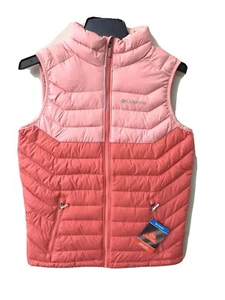 Columbia girls younth white out vest SZ L - Picture 1 of 4