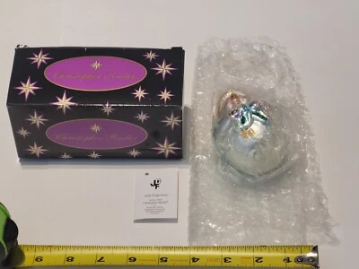 Christopher Radko 2000 Jolly Wrap Junior Ornamento Juvenil Diabetes Caridad 4" Foto 1 de 4