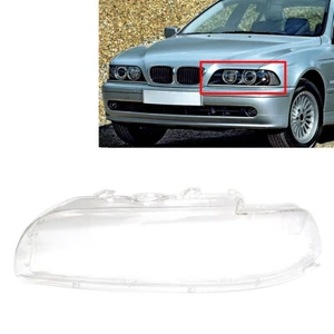 Transparent Headlight Replacement Lens Shell Cover For BMW 5 Series E39 01-03 - Picture 1 of 7