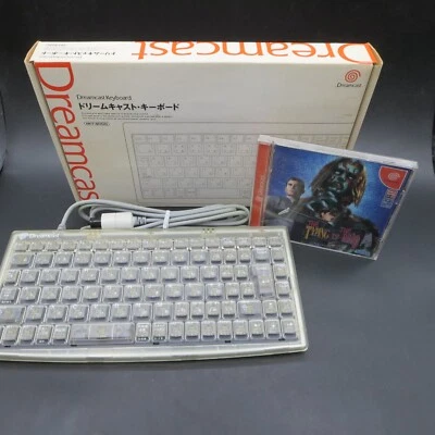 Dreamcast Keyboard Controller HKT 4000 Clear with Typing of The Dead Game OEM - Image 1 of 4