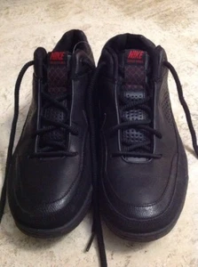 2007 Nike Shox Spotlight niedrig schwarz/schwarz/rot Basketball Turnschuhe Größe 9,5 Neu - Bild 1 von 9