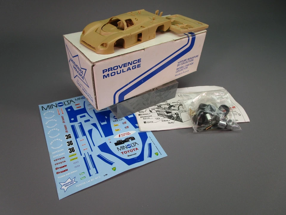 DV11705 PROVENCE MOULAGE 1/43 1:43 KIT RESINE A MONTER TOYOTA LE MANS 1987 #36 - Photo 1/4