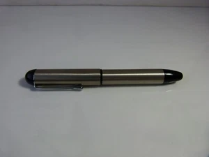 Wing Sung Stainless Steel Fountain Pen - Fine Nib - Unused - U.K. Seller - Picture 1 of 9