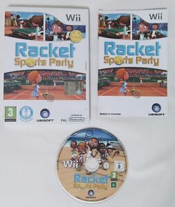 NINTENDO WII : RACKET SPORTS PARTY - Completo, ITALIANO! Comp Wii U! CONS 24/48H