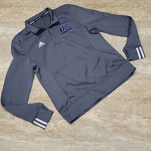 VETEMENTS ADIDAS UNIVERSITY OF BRIDGEPORT (CT) FELPA TOP DONNA TAGLIA MEDIA