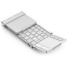 iClever Tastatur klappbar Bluetooth5.1 USB Touchpad für Windows Android iOS Mac I