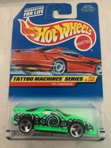 Hot Wheels Tattoo Machines 1998 serie '93 Camaro #686 (3 sp) - Imagen 1 de 1
