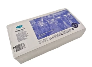 1500 DUNI Servietten 40x40 cm 2-lagig 1/8 Buchfalz Tissue Zelltuch weiß - Bild 1 von 2