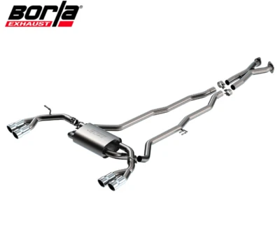 Borla S-Type 2.25'' Cat-Back Exhaust For 2010-2016 Hyundai Genesis Coupe 3.8L Foto 1 de 2