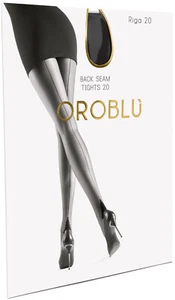 Oroblu Riga 20 Strumpfhose mit Naht und schicker Hochferse in 20den - Bild 1 von 17