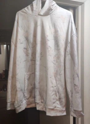 Suéter Pullover con Capucha Sin Marca Talla M Off White con Oro Gris Verde Foto 1 de 4