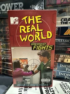 MTVs The Real World Greatest Fights (VHS, 2000) Promo Screener RARE! - Picture 1 of 4