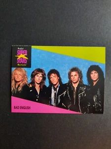 1991 Pro Set music card: Bad English ERROR card. Wrong back #257 - The Who. - Picture 1 of 2