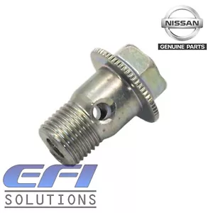Genuine Nissan Banjo Bolt (7/16" -24) "Turbo Oil Line" S13 S14 S15 R32 R33 R34 - Picture 1 of 2