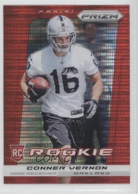 2013 Panini Prizm Rookie Target Red Pulsar Prizm Conner Vernon #215 Rookie RC - Image 1 of 2