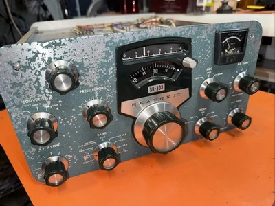RECEPTOR HF HEATHKIT SB-303 tiene buen Rx encendido 20,40,80 CW y SSB NO LO PROBÉ VHF Foto 1 de 4