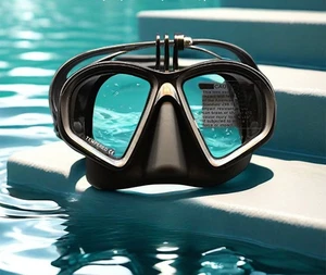 Snorkeling Gear with Prescription Lens - Low-Volume Dive Mask for All Ages - Picture 1 of 24