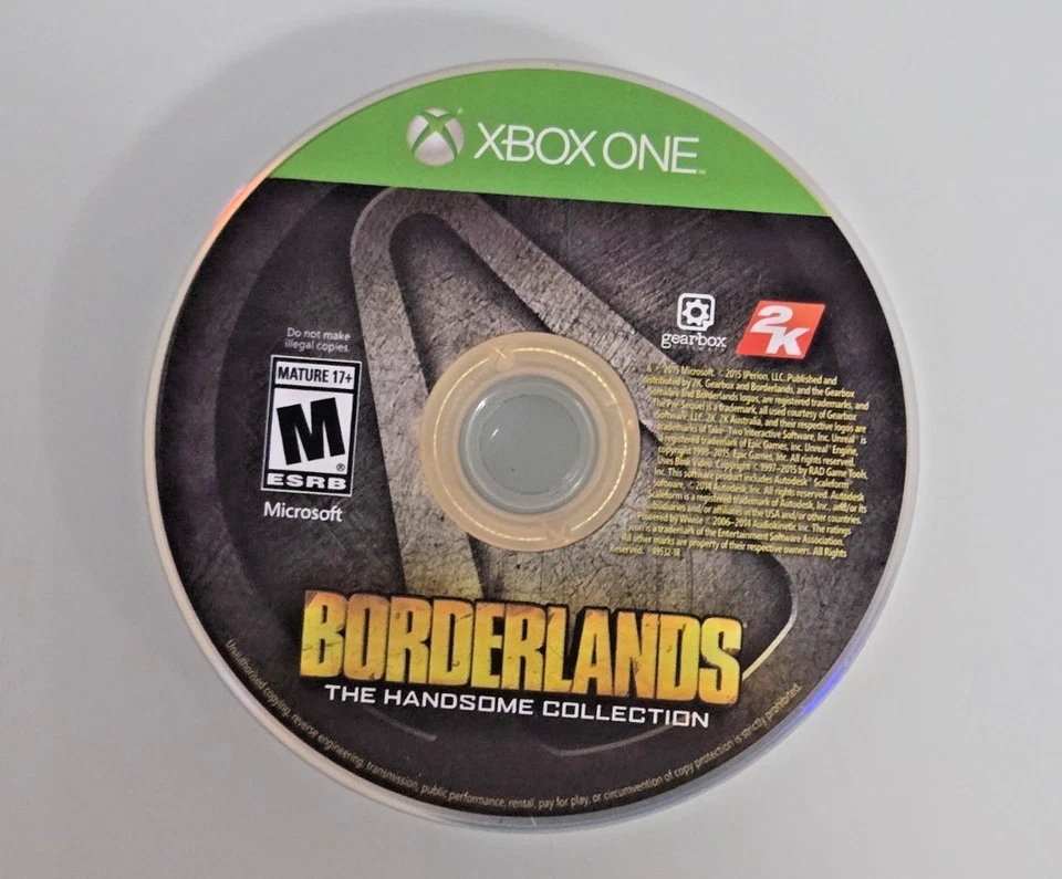 Borderlands: Handsome Collection (Microsoft Xbox One) Disc Only - Imagem 1 de 1