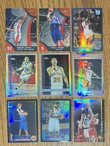 9 Basketball REFRACTORS Rice Lang Kidd Vranes Thomas Murray Mashburn Boozer - Picture 1 of 1