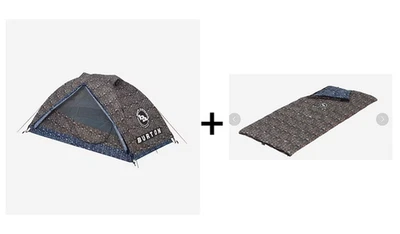 Burton x Big Agnes IMPRESIÓN RARA Tienda 2 Personas + Juego de Saco de Dormir. NUEVO/SIN USAR Foto 1 de 4